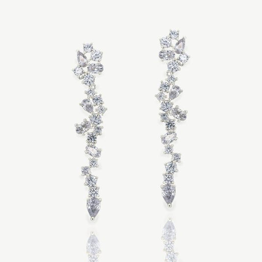 Islington Crystal Cluster Earrings