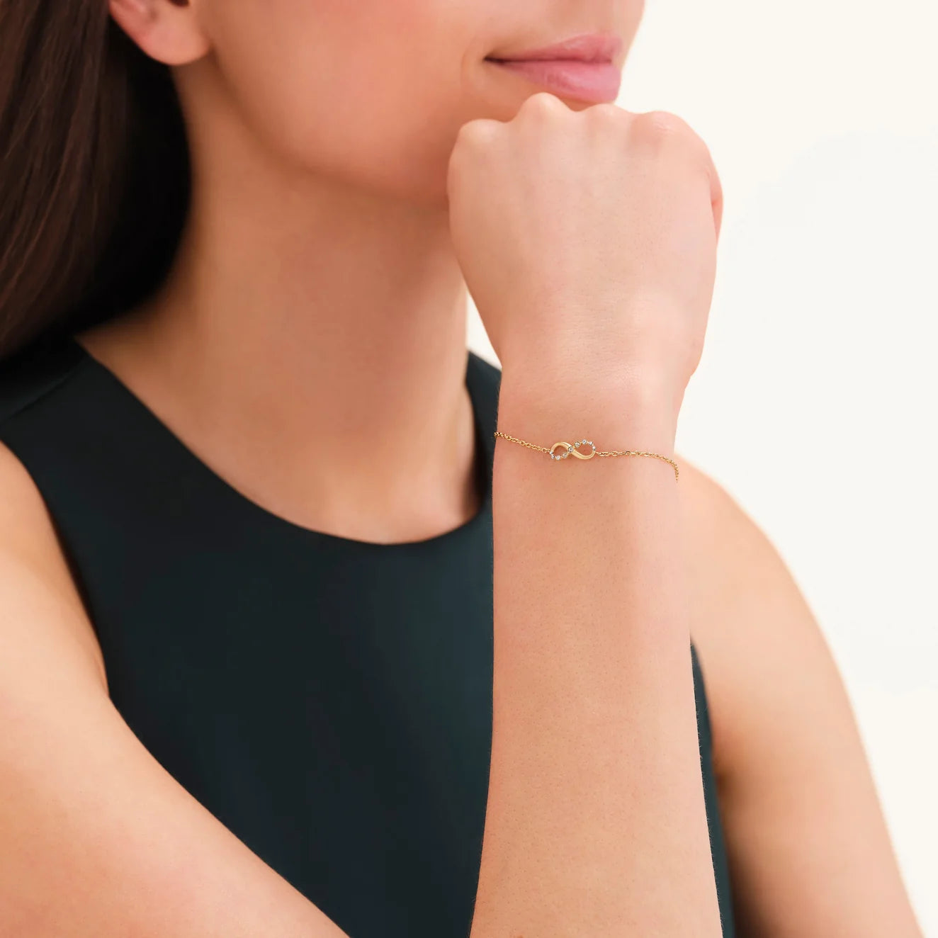 Rosefield Infinity Bracelet