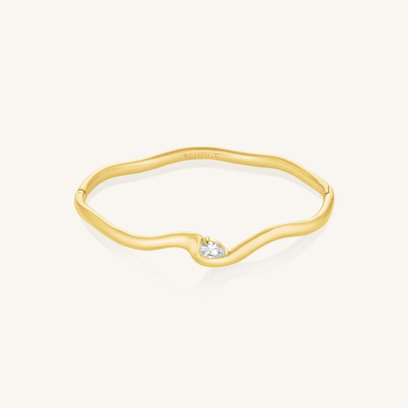 Rosefield Marquise Wave Bangle