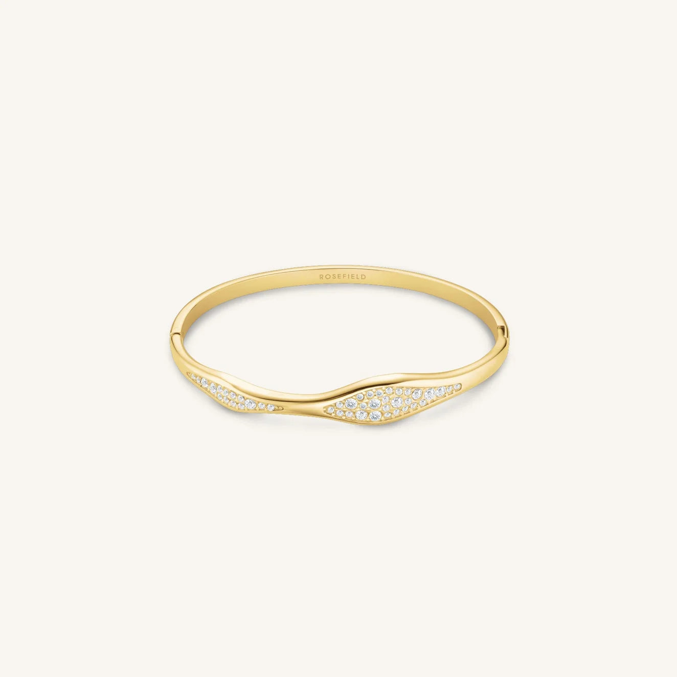 Rosefield Pave Wave Bangle