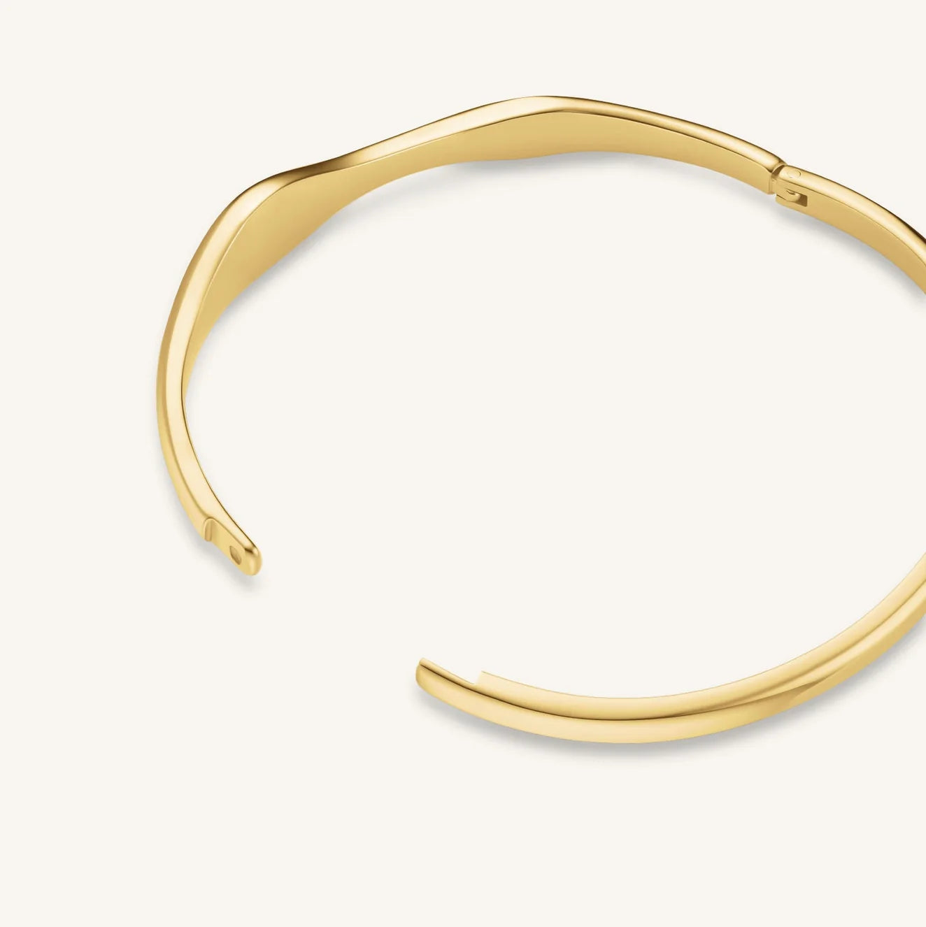 Rosefield Pave Wave Bangle