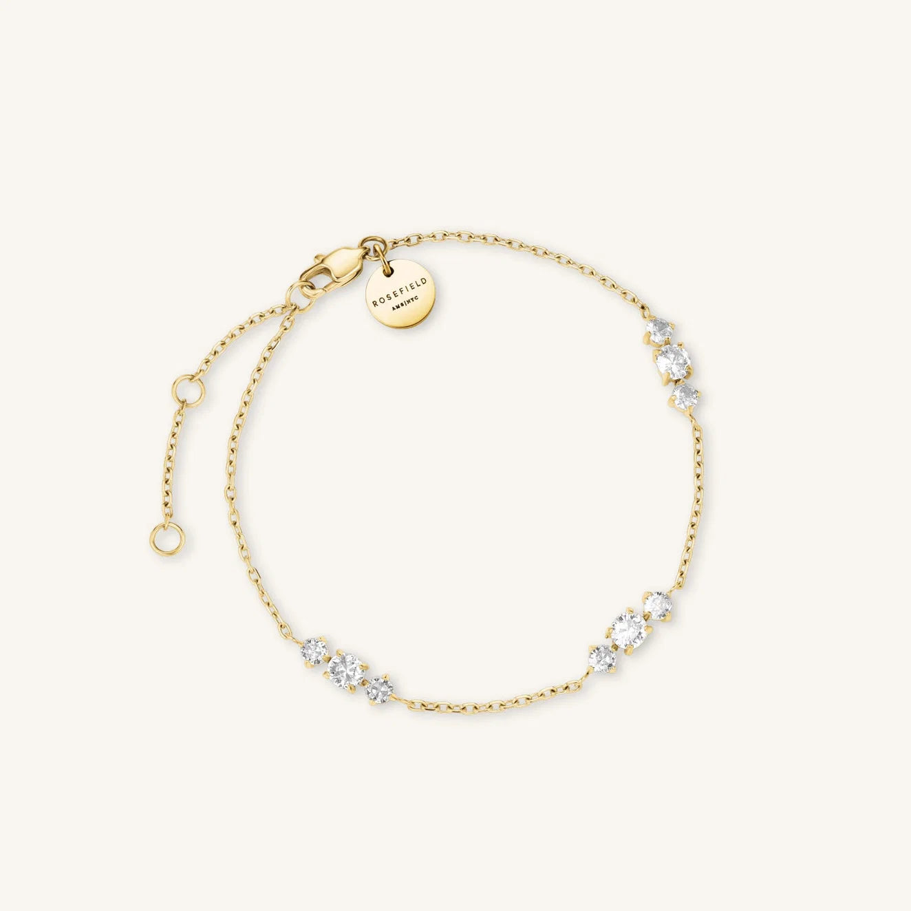 Rosefield Triple Stones Bracelet