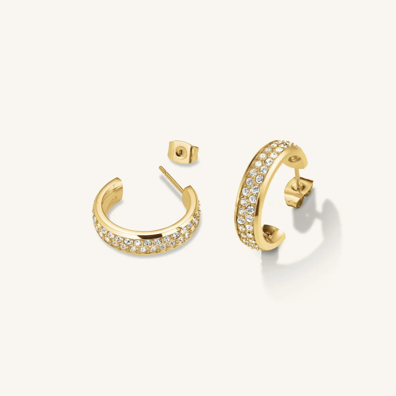 Rosefield Crystal Hoops