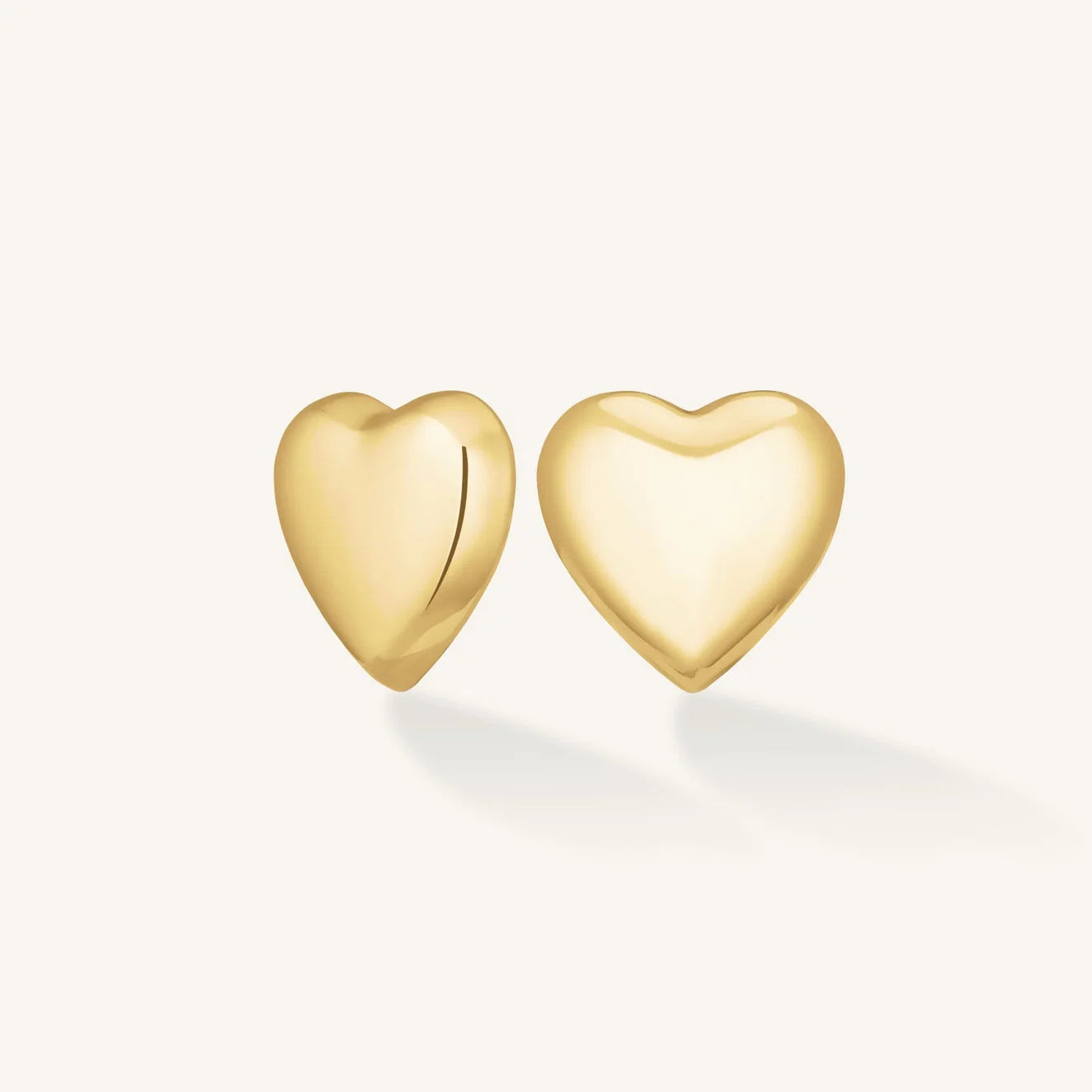 Rosefield Puffy Heart Studs