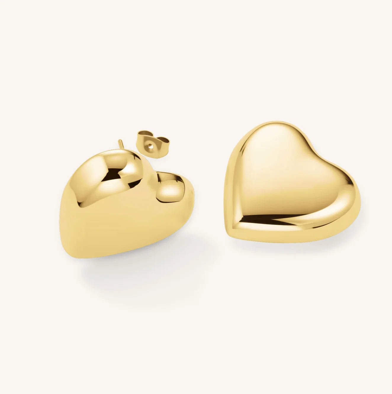 Rosefield Puffy Heart Studs