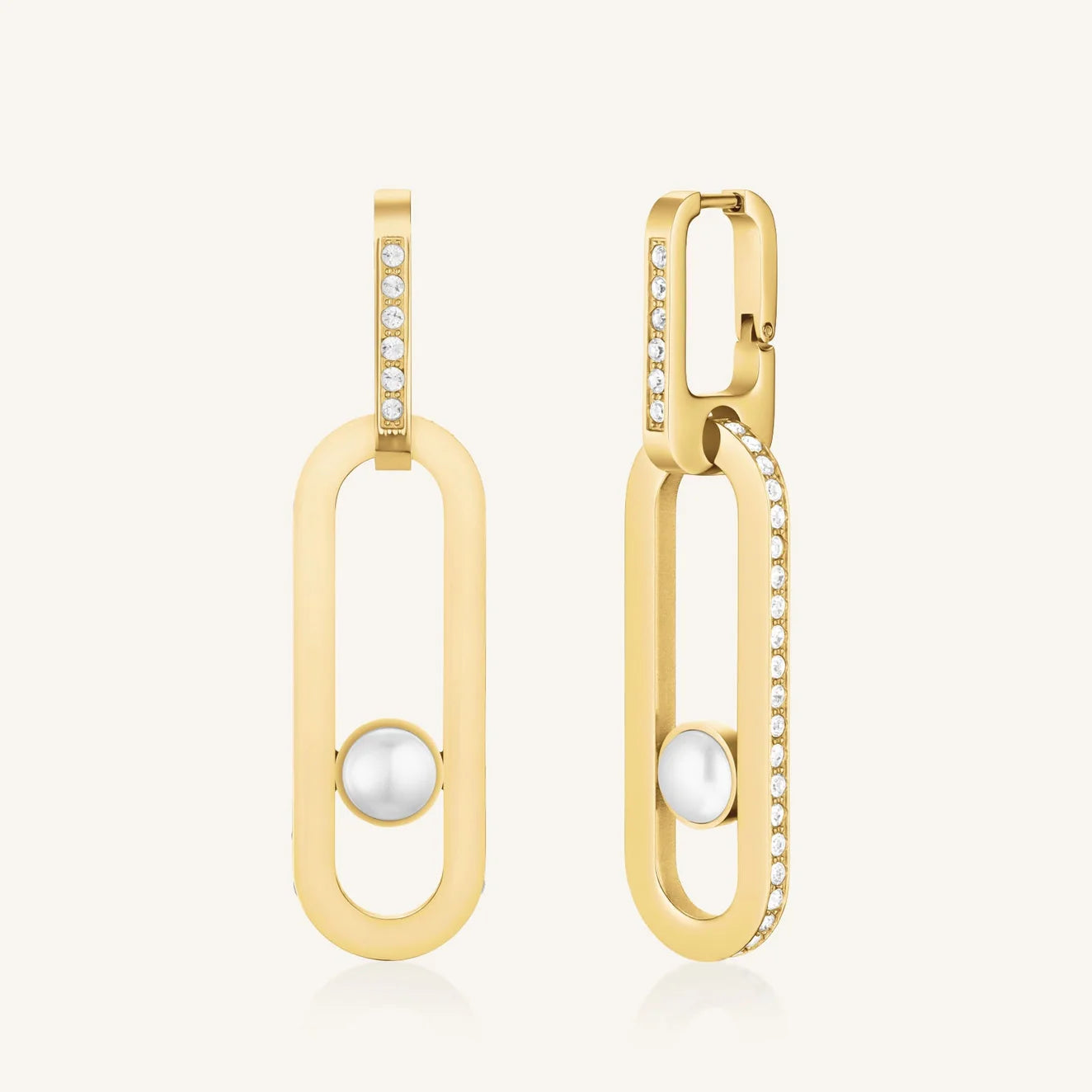 Rosefield Pearl Pendant Earring