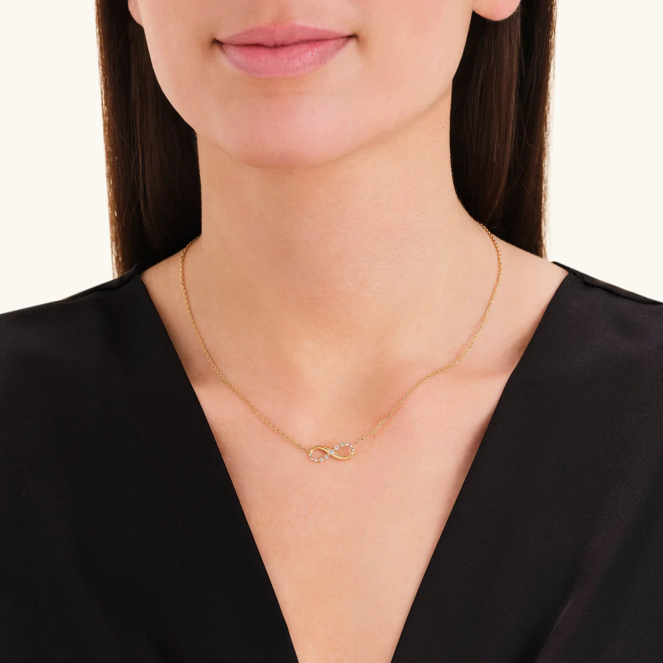 Rosefield Infinity Necklace
