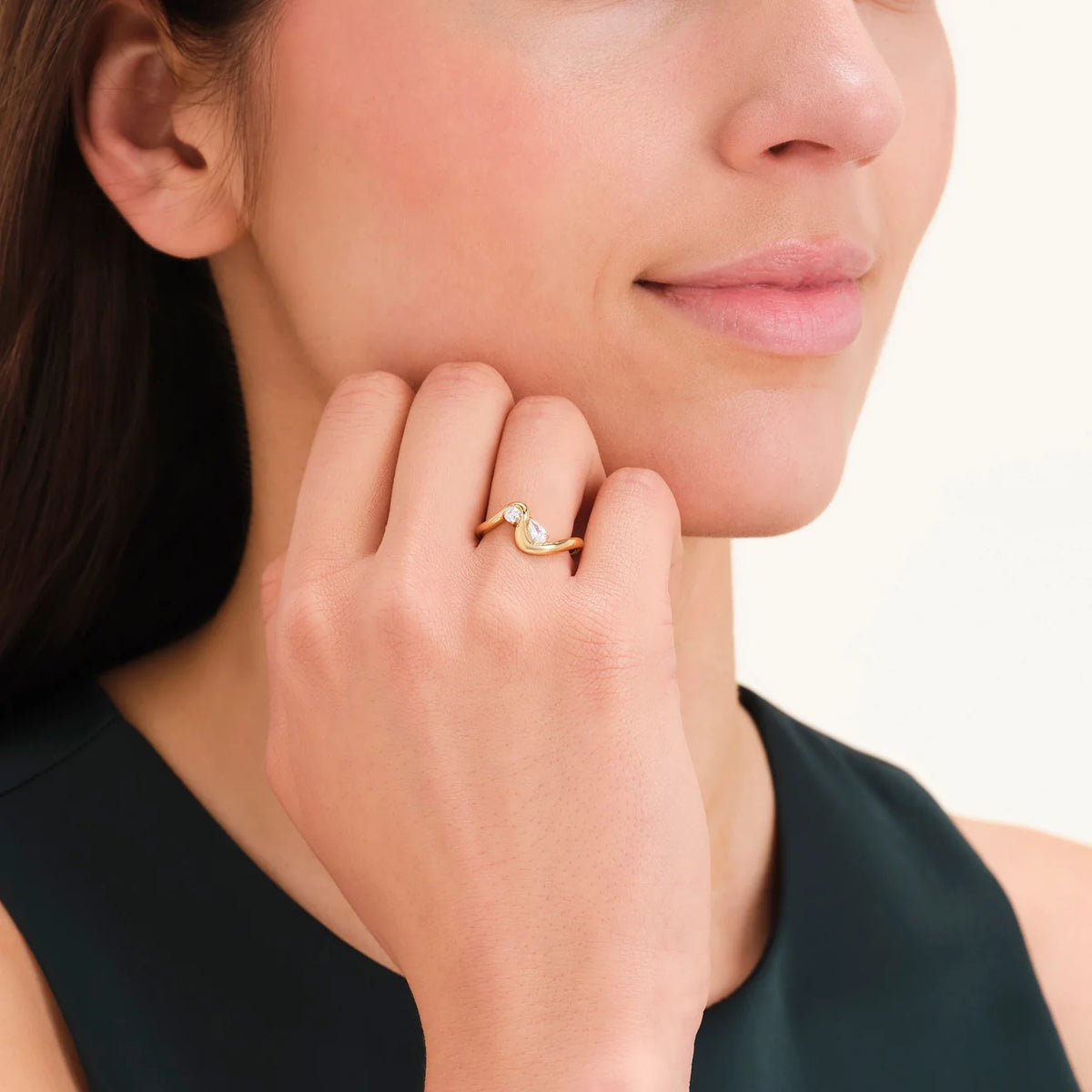 Rosefield Mixed Crystals Ring