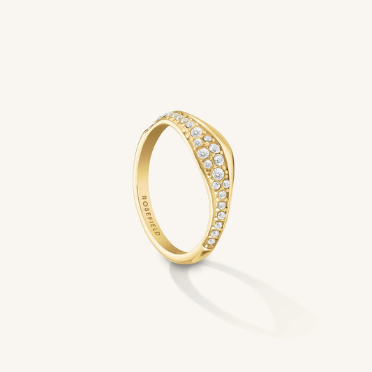 Rosefield Pave Wave Ring