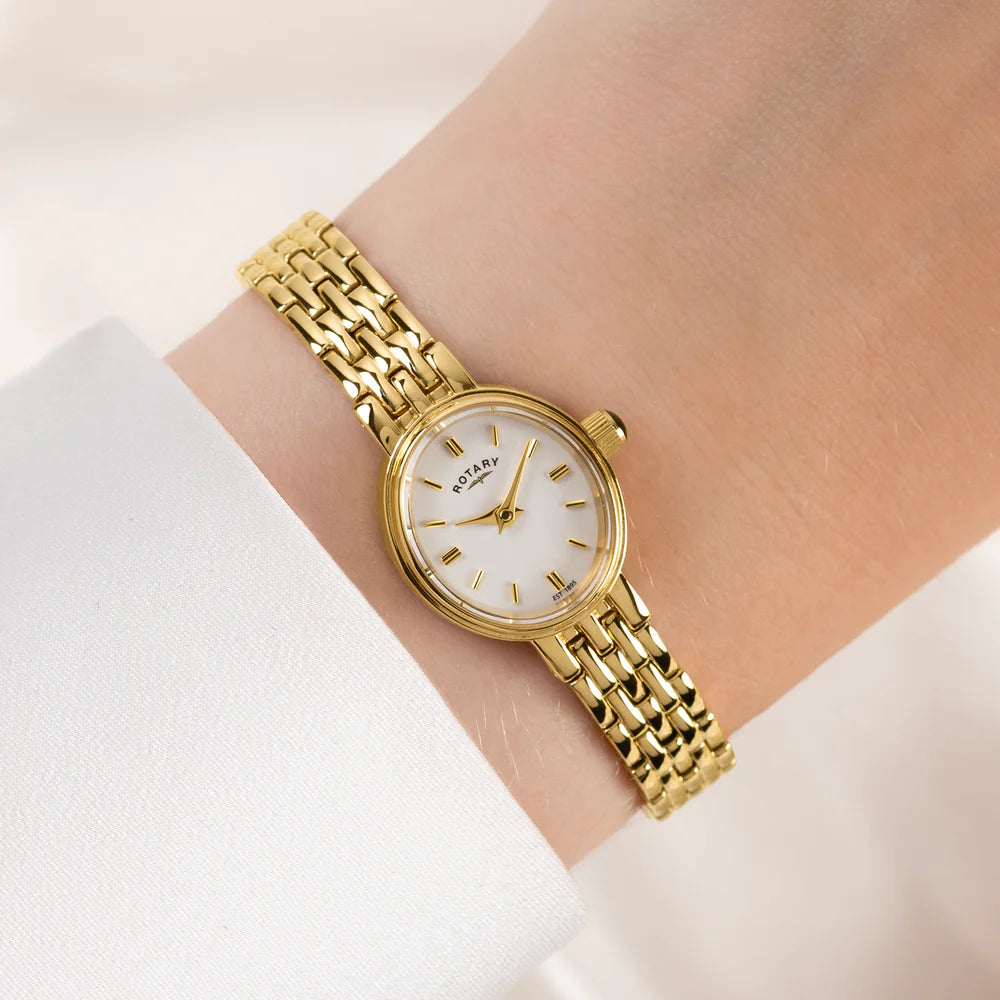 Rotary Ladies Gold Plated Watch