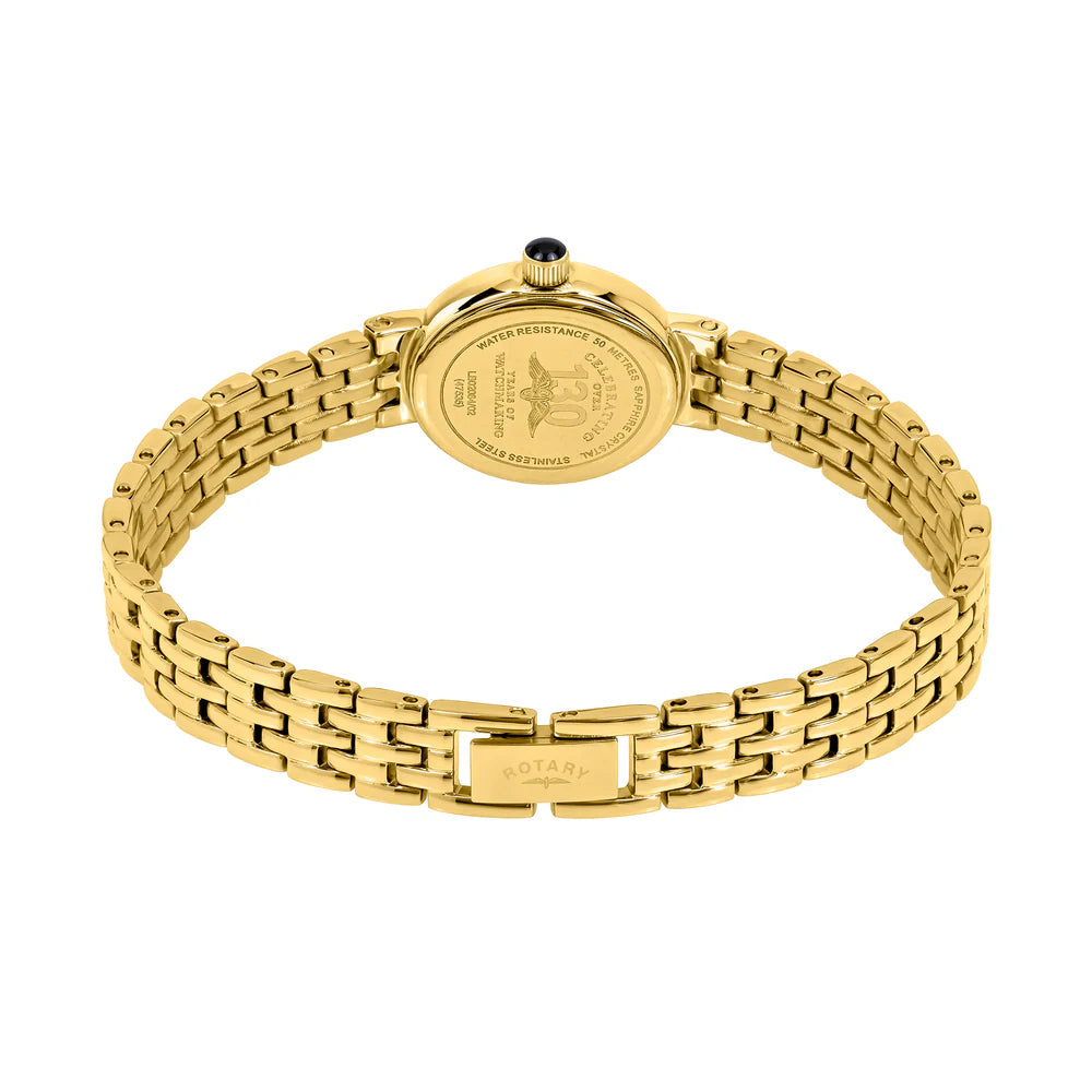 Rotary Ladies Gold Plated Watch