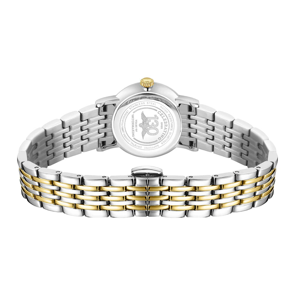 Rotary Ladies Duo Tone Bracelet Diamond MOP Dial