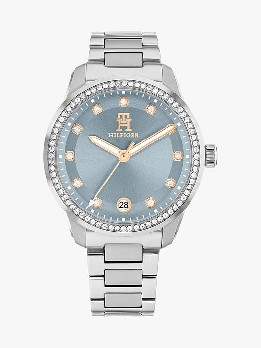 Hilfiger Ladies Monogram Dial Bracelet Watch