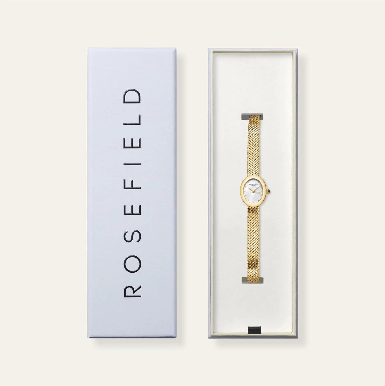 Rosefeild Ladies Watch Mini Oval Gold