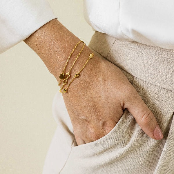 Gold Infinity Bracelet