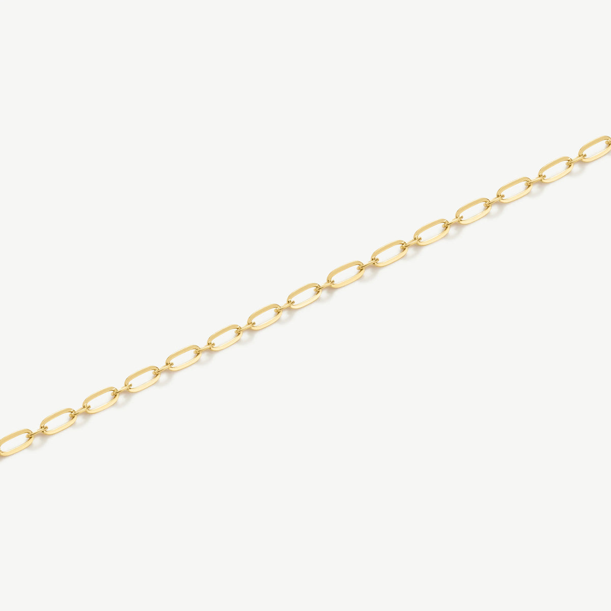 Fine Paperclip Bracelet