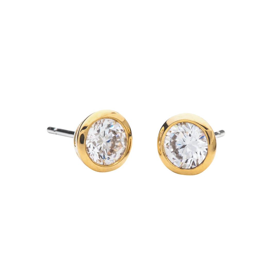 Classic Solitaire Earrings