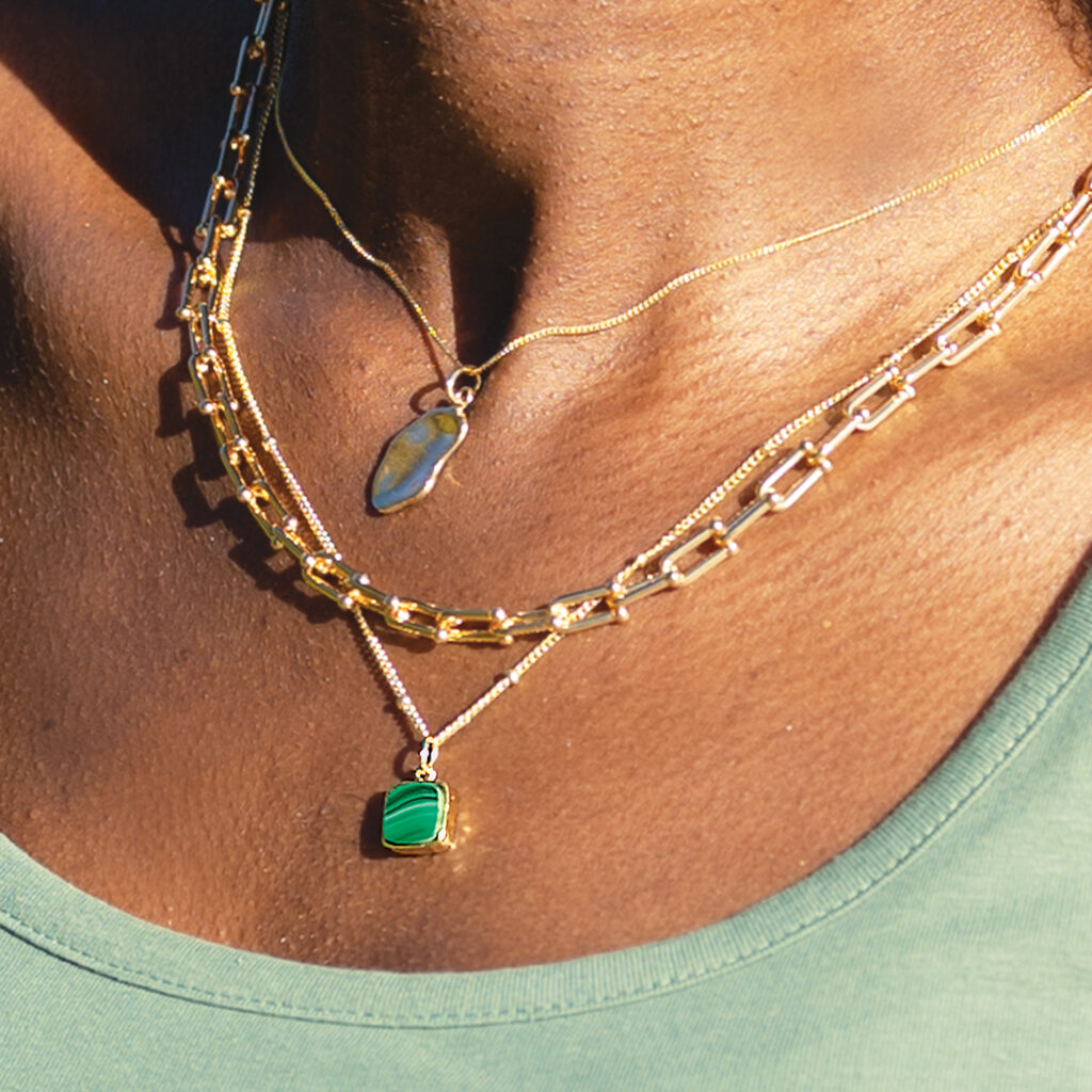 Napa Gemstone Pendant Necklace