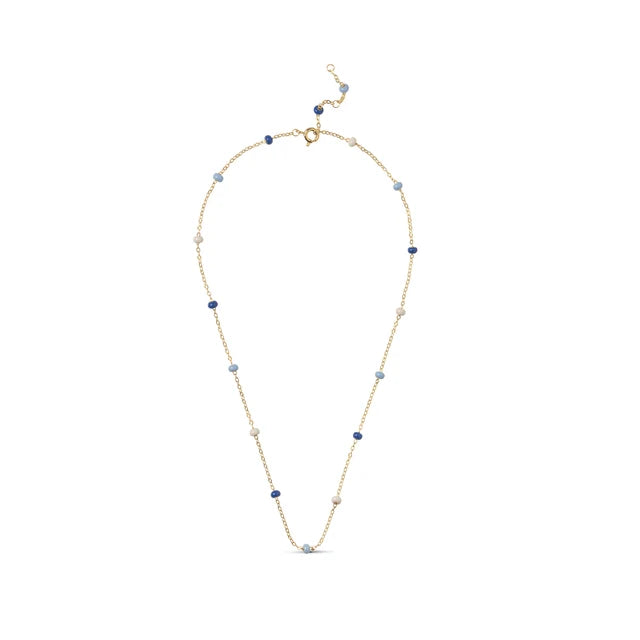 Gold Lola Necklace - Marine