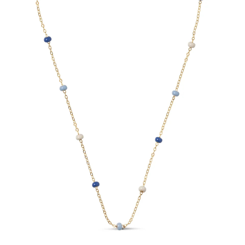 Gold Lola Necklace - Marine