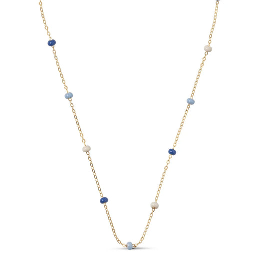 Gold Lola Necklace - Marine