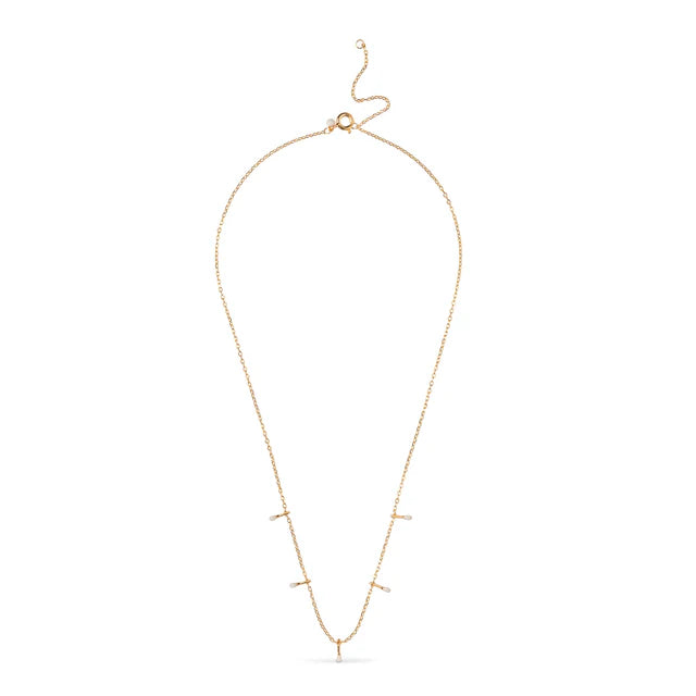 Gold Lola Drop Necklace