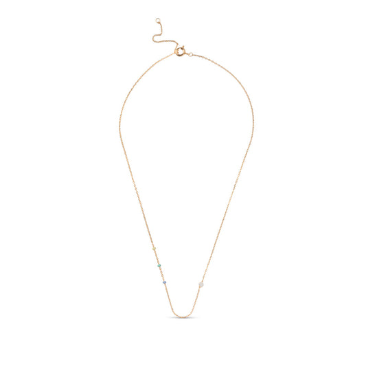 Lola Simple Necklace - Citrus Sky