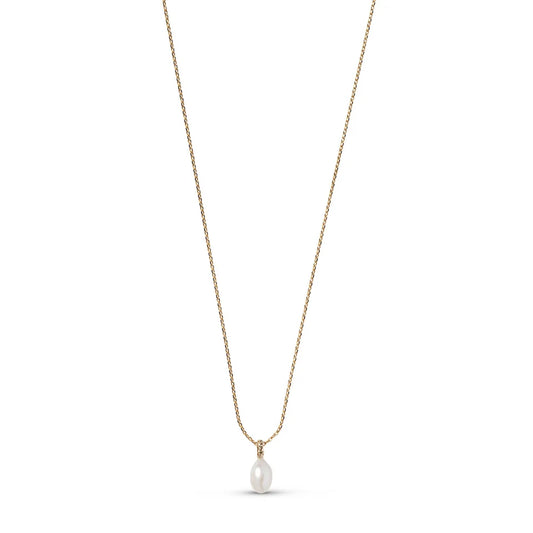 Gold Significant Pearl Necklace