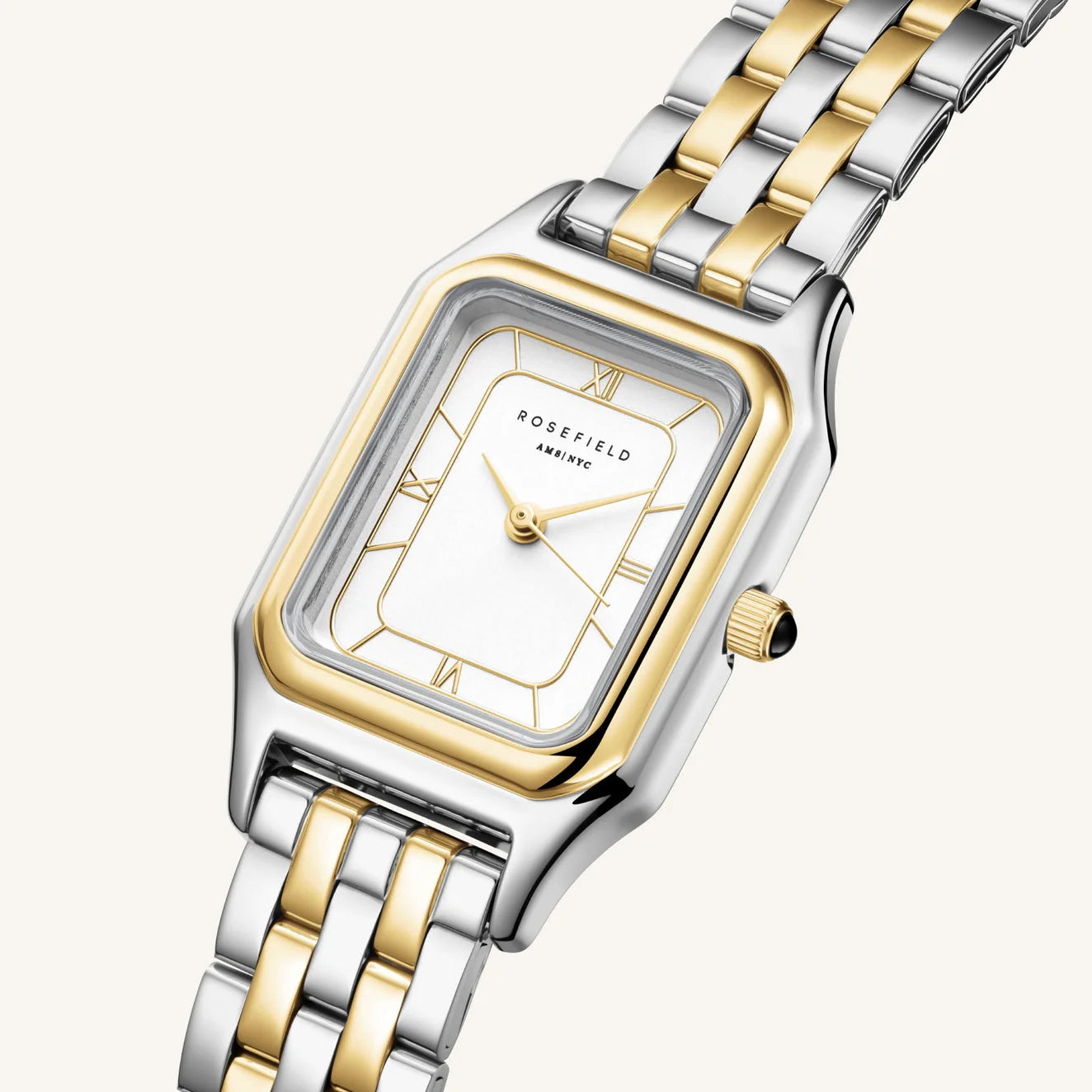 Rosefield Ivy White Duotone Ladies Watch