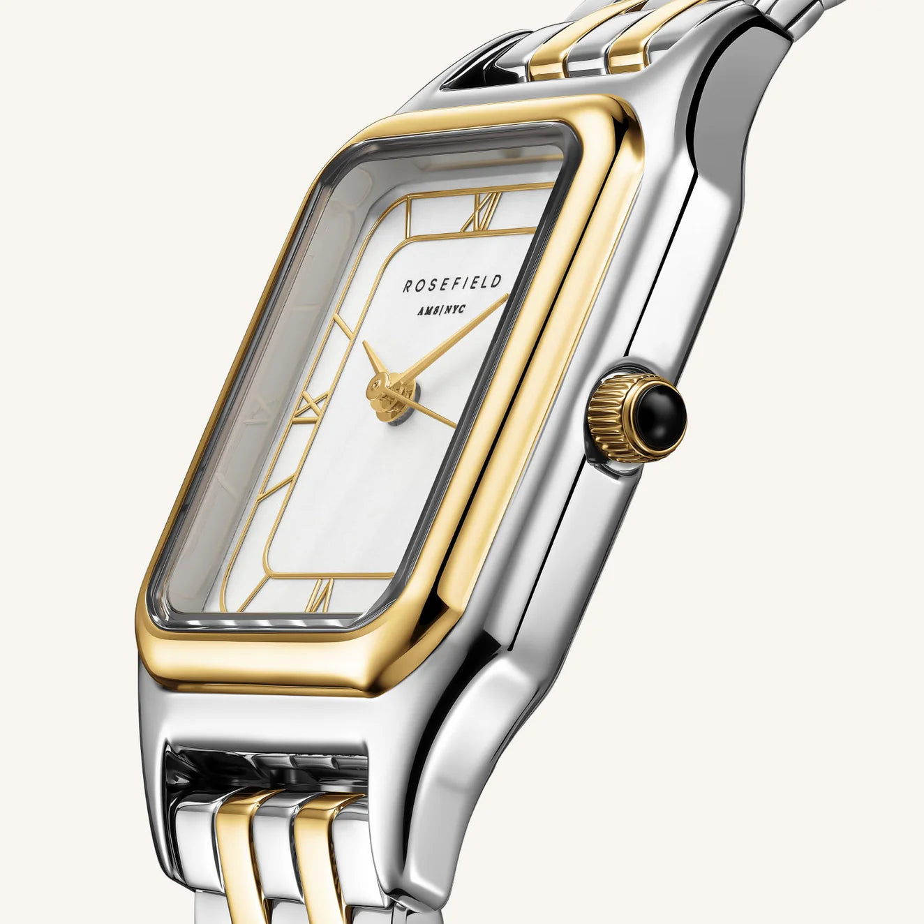 Rosefield Ivy White Duotone Ladies Watch