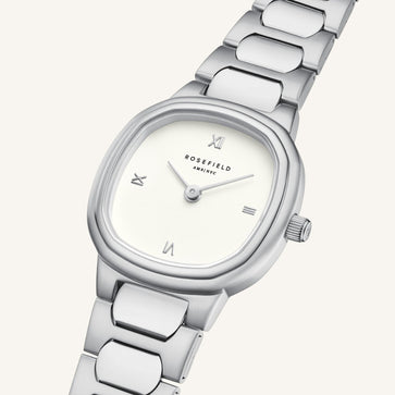 Rosefield Gaia Silver Watch