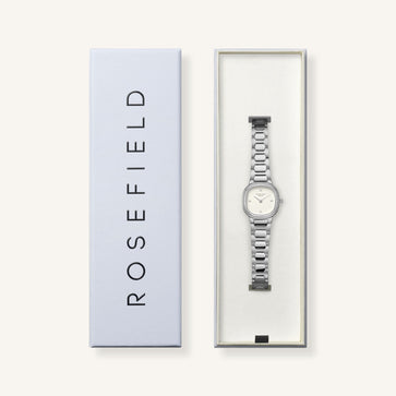 Rosefield Gaia Silver Watch
