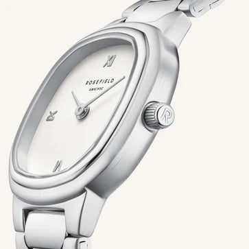 Rosefield Gaia Silver Watch