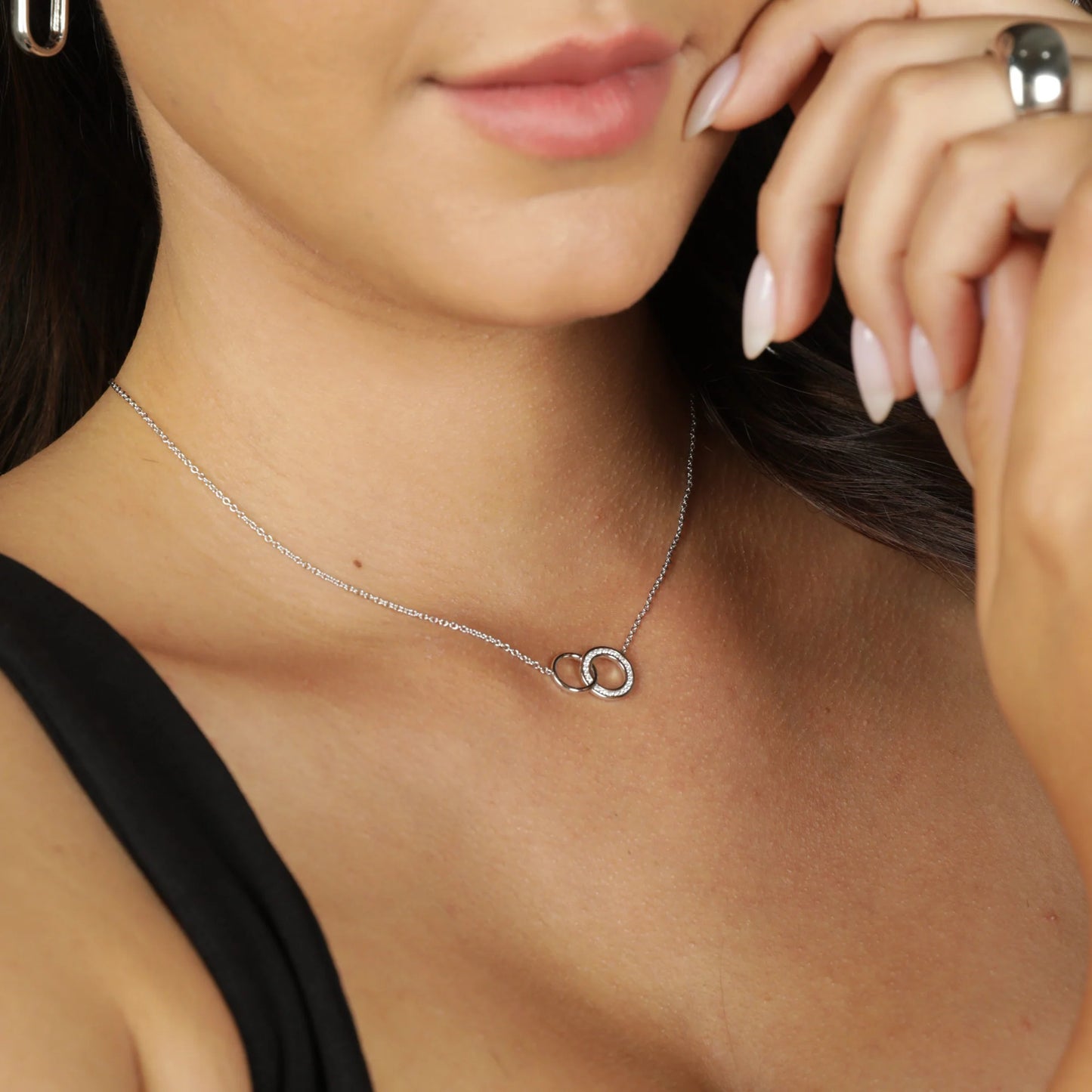 Silver Unity Necklace