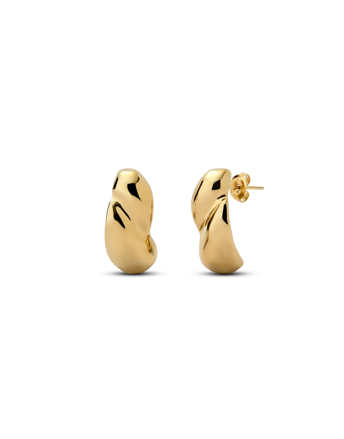 Earrings Anima Chunky Twisted Stud Earrings