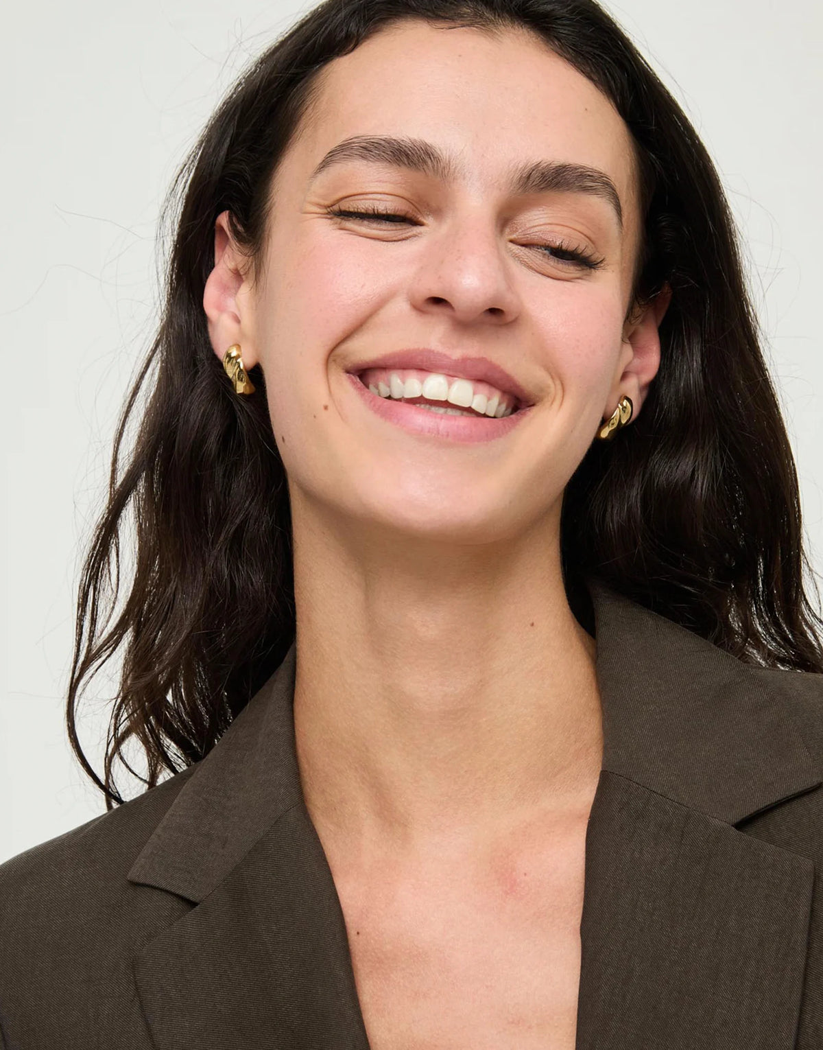 Earrings Anima Chunky Twisted Stud Earrings