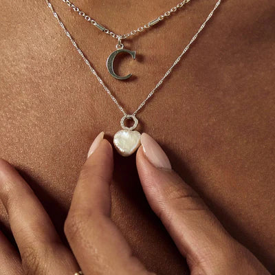 Twisted Rope Chain Lucky Pearl Necklace