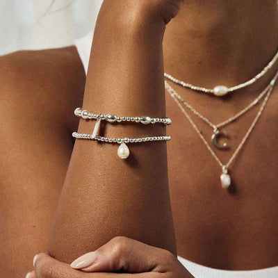 Cute Charm Pearl Drop Bracelet