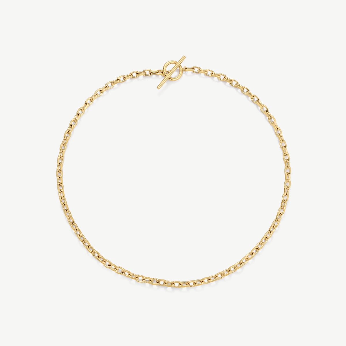 Cuban T Bar Necklace