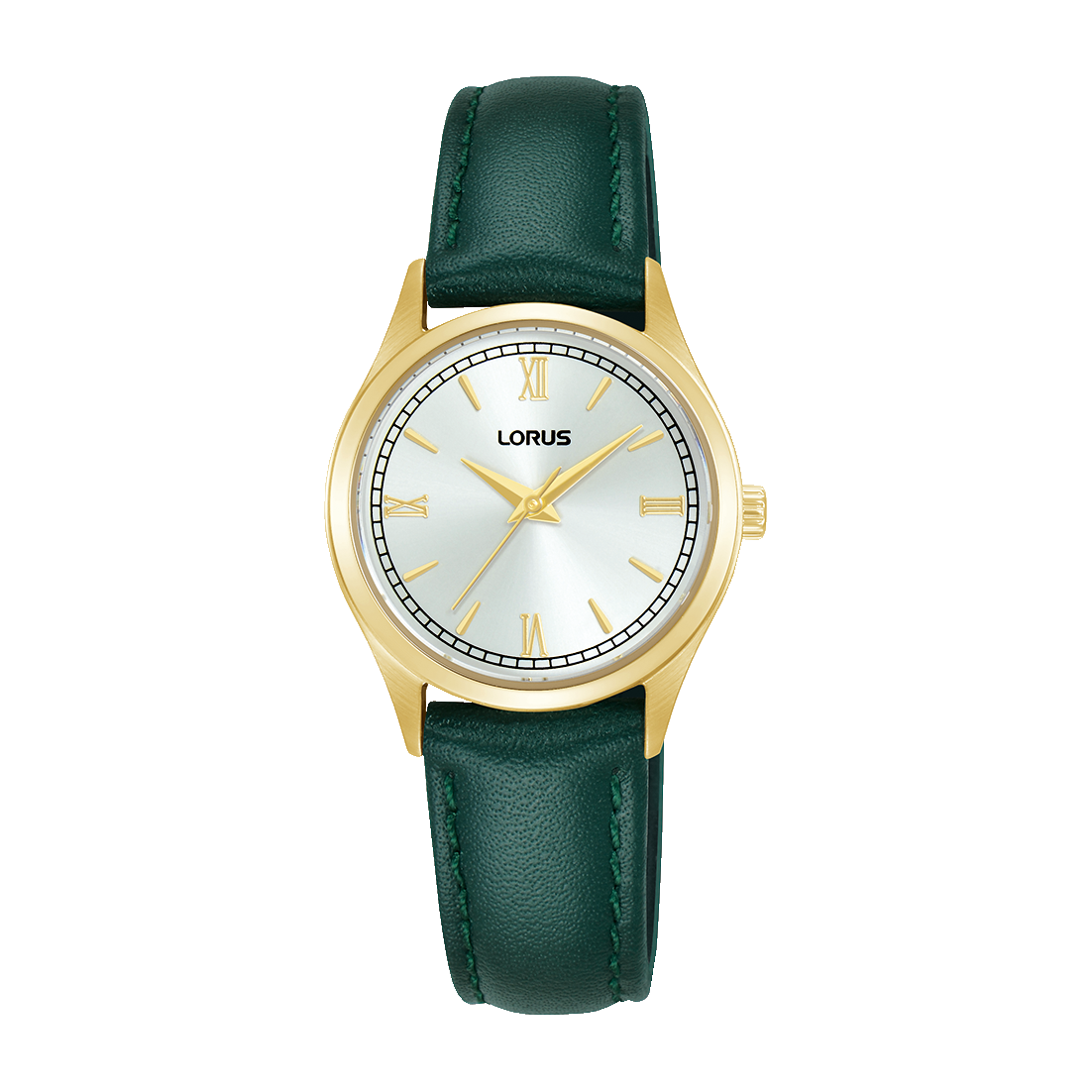 Lorus Ladies Green Strap Watch