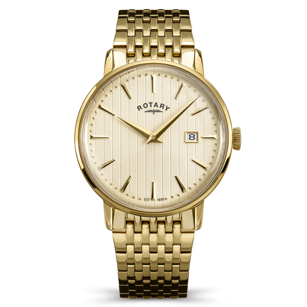 Rotary 1895 Gold Gents Watch