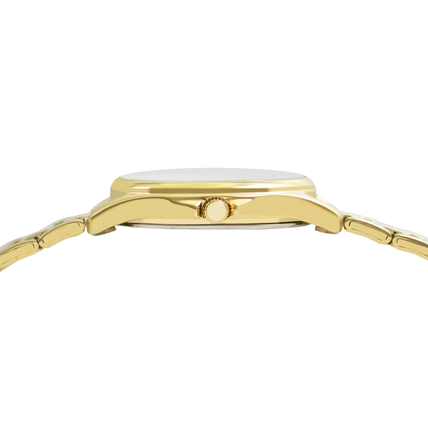 Ladies Gold Oval Dial Watch