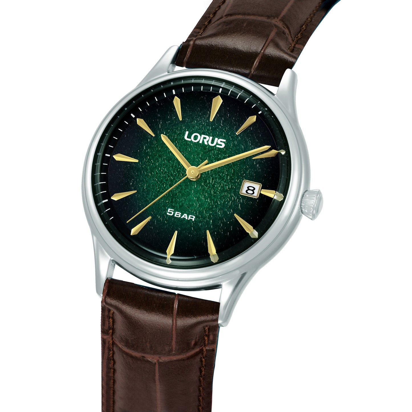 Lorus Gents Green Dial Watch