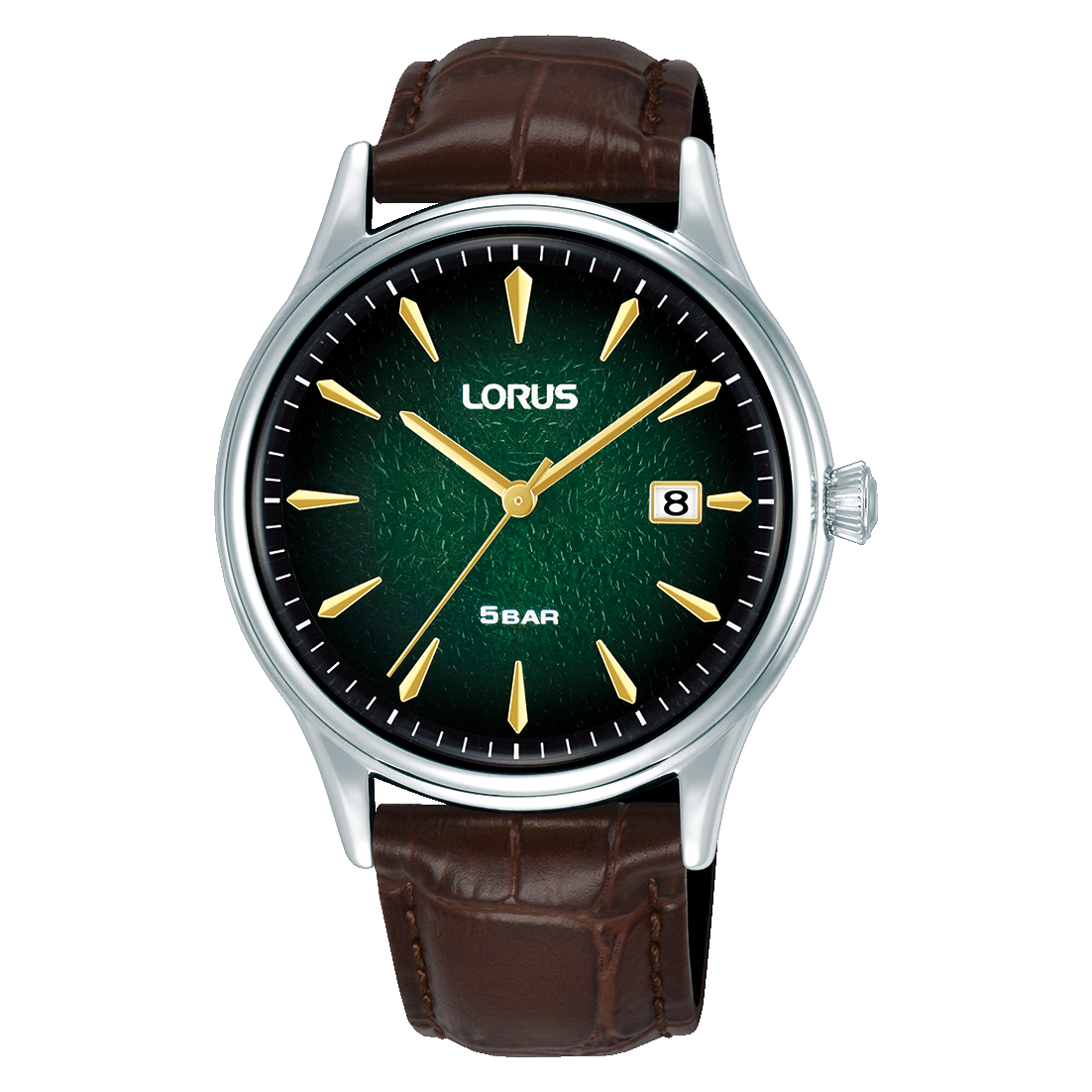 Lorus Gents Green Dial Watch
