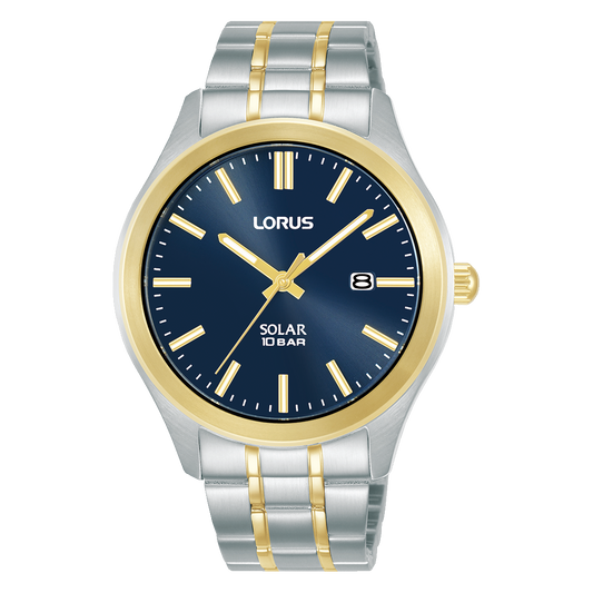 Lorus Gents Duo Tone Solar Watch