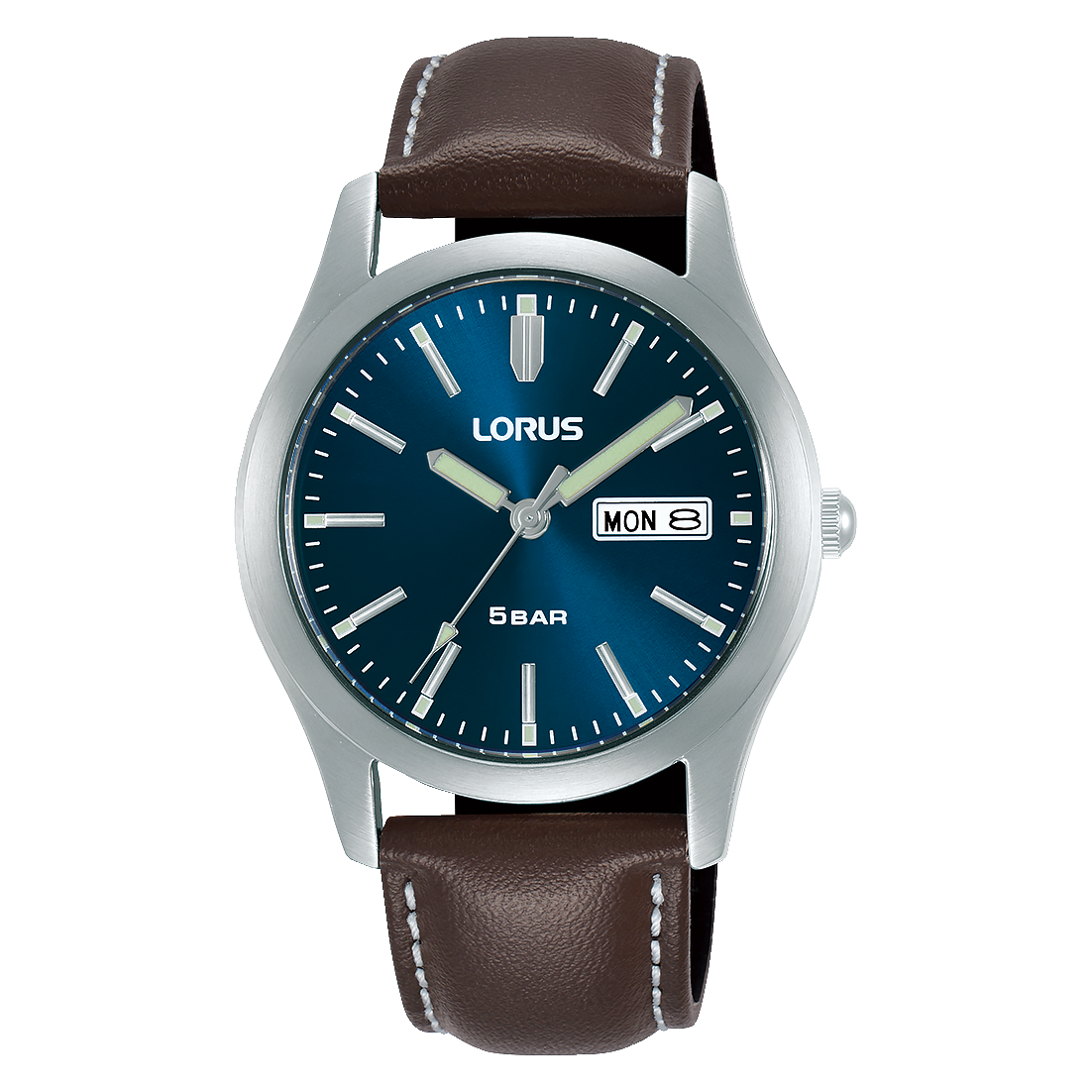 Lorus Gents Leather Strap Watch