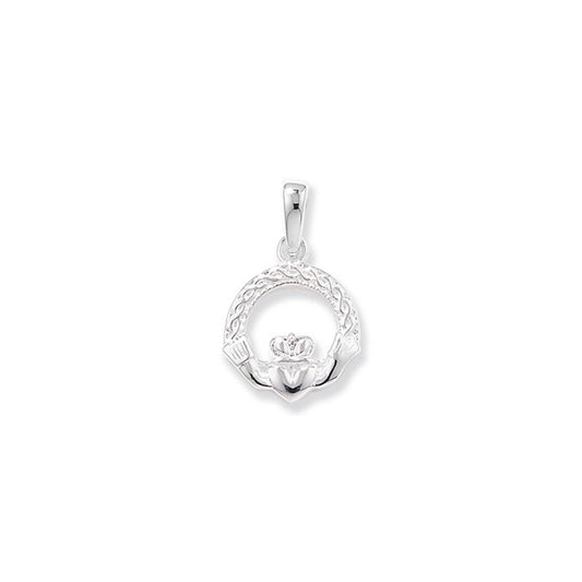 Silver Claddagh Pendant