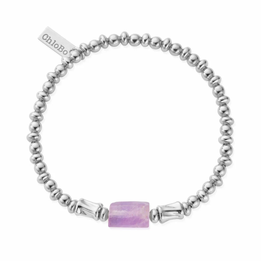Calming Spirit Stone Bracelet - Amethyst