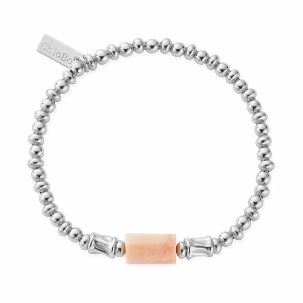Love Spirit Stone Bracelet-Pink Opal