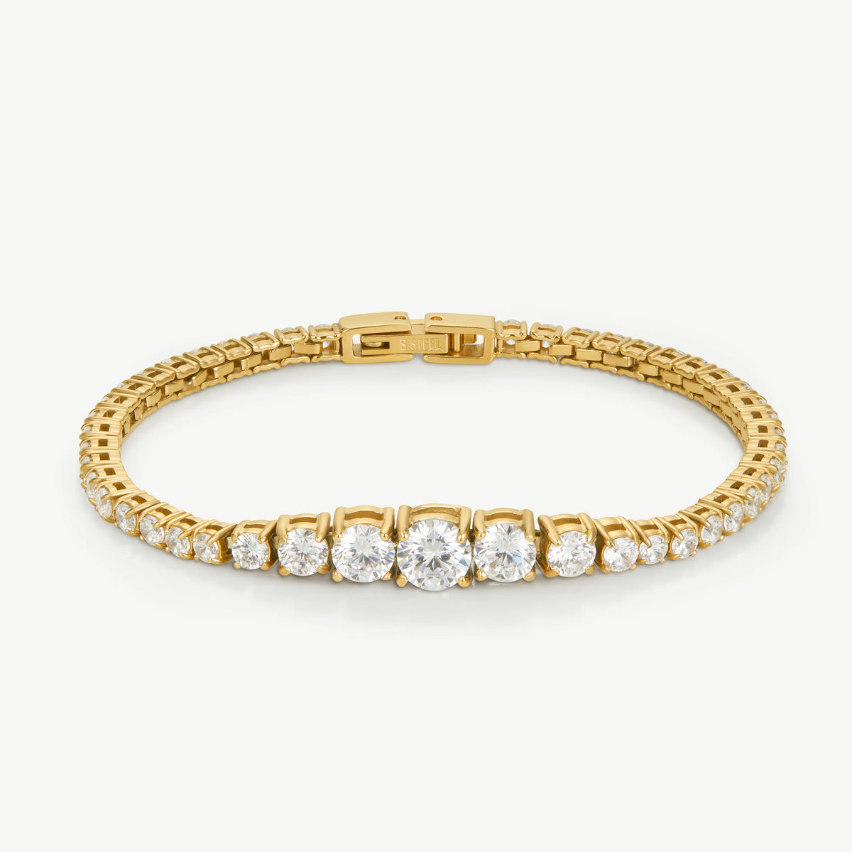 Luxe Graduated Tennis Bracelet